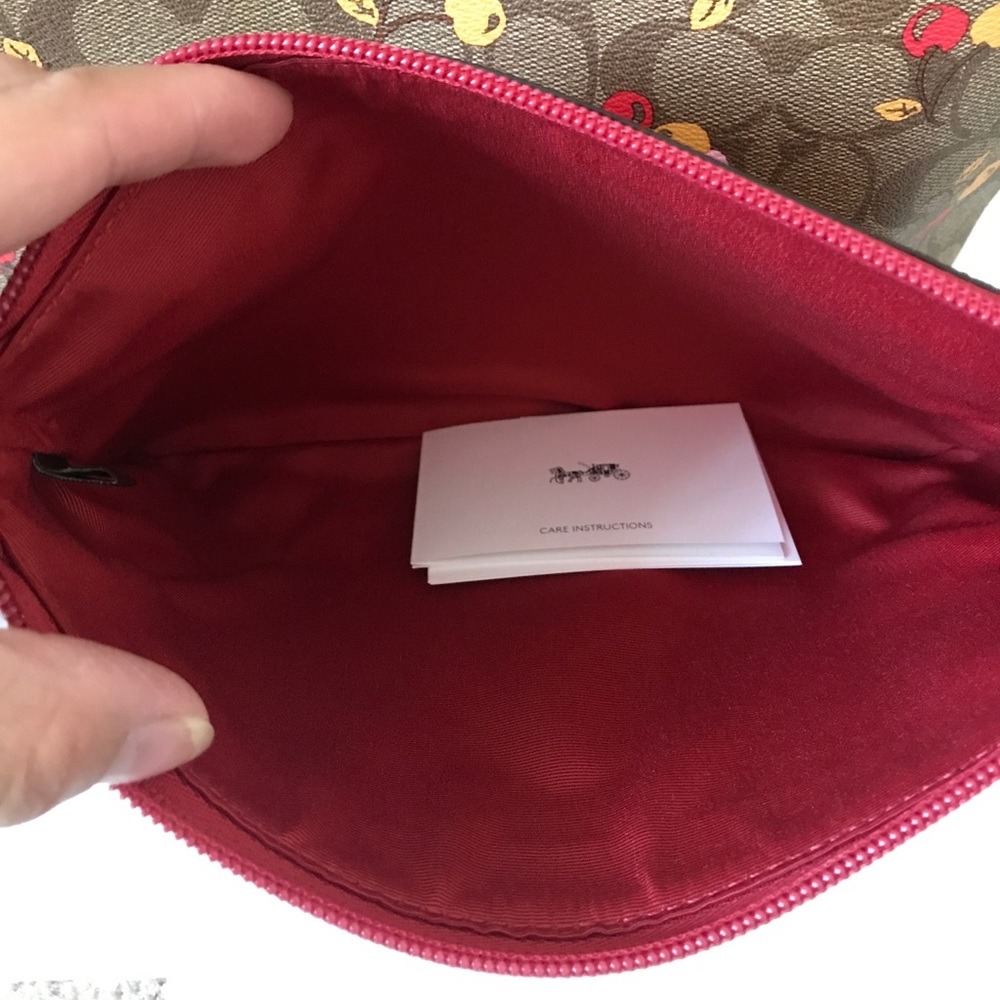 💦🌸coach reversible tote🌸shoulder bag/large - Picture 5 of 8